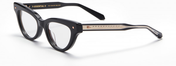 Valentino V - ESSENTIAL - II Eyeglasses, Black - White Gold