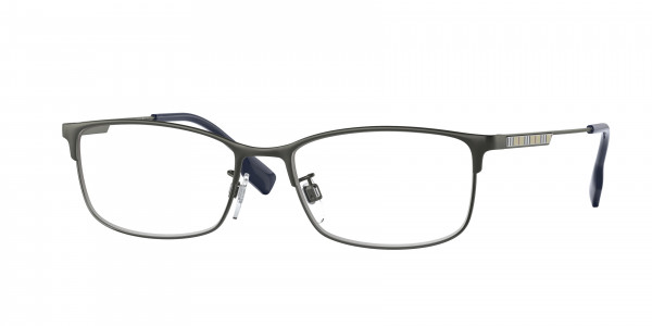 Burberry BE1357TD Eyeglasses, 1014 MATTE GUNMETAL (GREY)