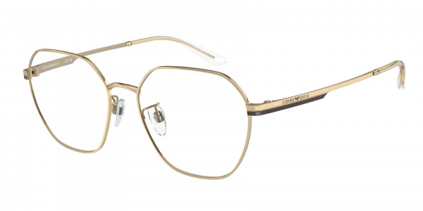 Emporio Armani EA1145D Eyeglasses, 3013 SHINY PALE GOLD (GOLD)