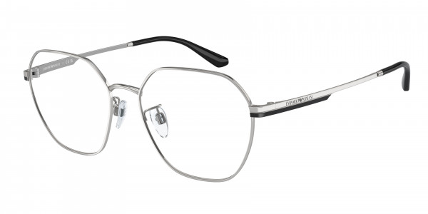 Emporio Armani EA1145D Eyeglasses, 3015 SHINY SILVER (SILVER)