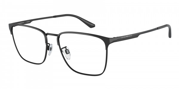 Emporio Armani EA1146D Eyeglasses, 3014 SHINY/MATTE BLACK (BLACK)