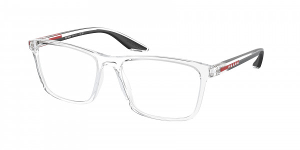 Prada Linea Rossa PS 01QV Eyeglasses, 2AZ1O1 CRYSTAL (WHITE)