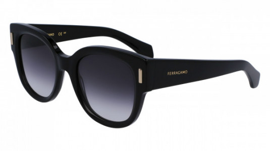 Ferragamo SF2007S Sunglasses, (001) BLACK
