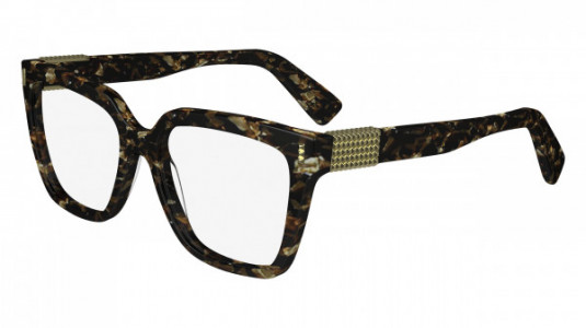 Lanvin LNV2652 Eyeglasses, (239) TEXTURED BROWN GOLD