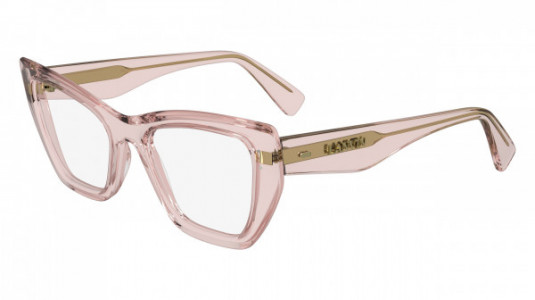 Lanvin LNV2656 Eyeglasses, (651) TRANSPARENT ROSE