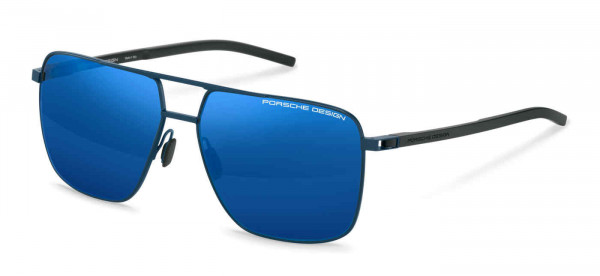 Porsche Design P8963 Sunglasses, GUNMETAL BLUE (C775)