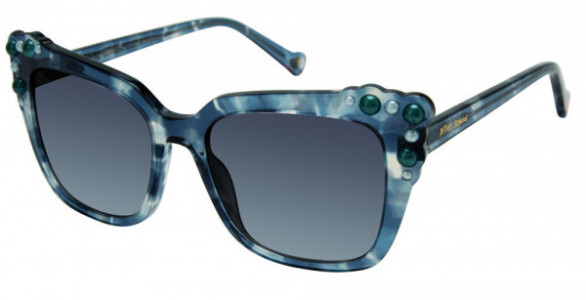 Betsey Johnson BET STYLE Sunglasses, blue