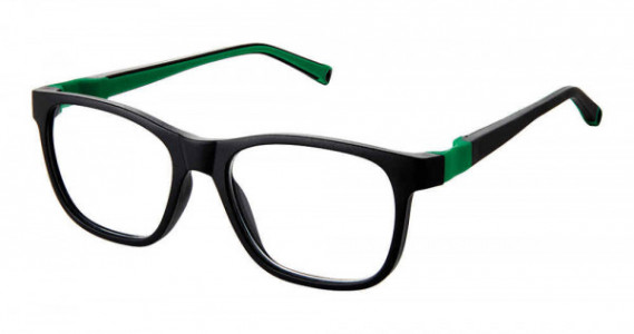 Life Italia JF-908 Eyeglasses, 3-BLK GREEN/BLUE