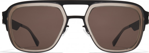 Mykita KNOX Sunglasses, A77 Black/Clear Ash