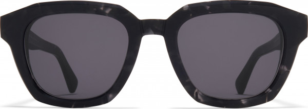 Mykita KIENE Sunglasses, Chilled Raw Black Havana/Silve
