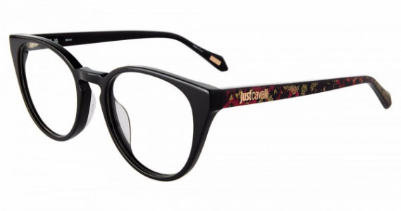 Just Cavalli VJC046 Eyeglasses, SHINY BLACK (700Y)