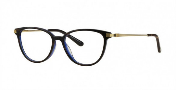 Clip Tech K3995 Eyeglasses, C2 BRN DEMI/BLUE