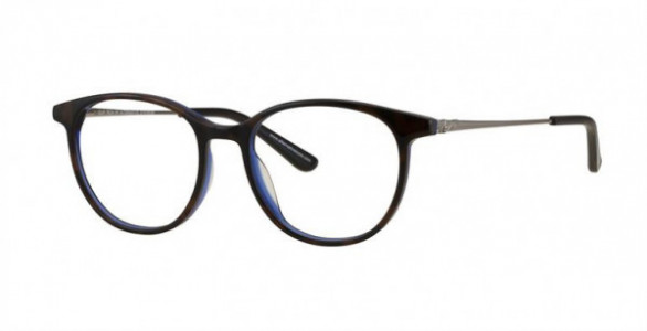 Clip Tech K3993 Eyeglasses, C2  BRN DEMI BLUE