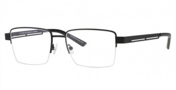 Clip Tech K3900 Eyeglasses, C1 SHY BLACK