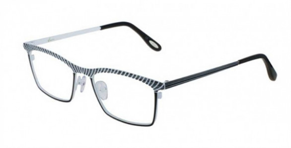 Glacee GL6770 Eyeglasses, C2 BLACK/WHITE