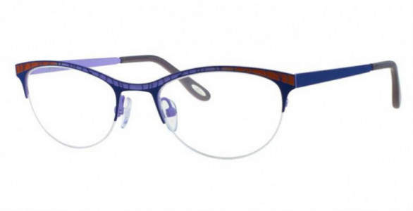 Glacee GL6768 Eyeglasses, C3 BLUE/ORANG PURP
