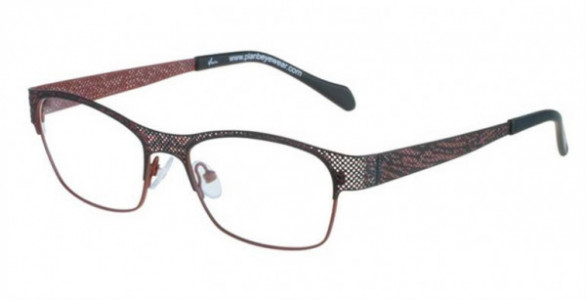 Glacee GL6766 Eyeglasses, C1 MT BLK/MT RED