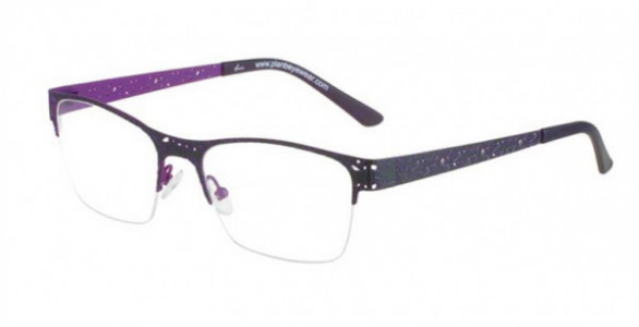 Glacee GL6765 Eyeglasses, C2 MT BLK/MT PURPLE