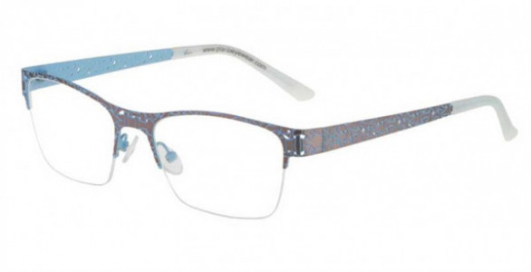 Glacee GL6765 Eyeglasses, C3 SATIN PINK/BLUE