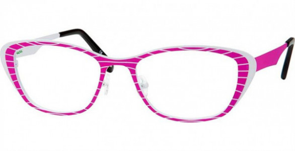 Glacee GL6756 Eyeglasses, C3 PINK/WHITE