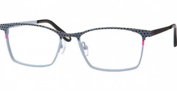 Glacee GL6748 Eyeglasses, C3 BLACK/LT GRAY