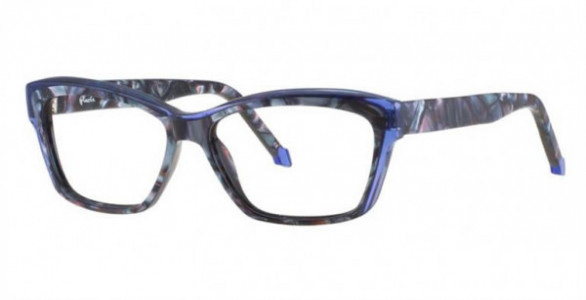 Glacee GL6744 Eyeglasses, C1 BLUE MARBLE