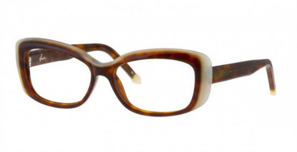 Glacee GL6743 Eyeglasses, C1 BONE/DEMI BROWN