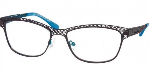 Glacee GL6740 Eyeglasses, C1 MTDRKBRN/MTTURQ