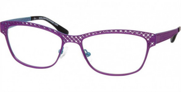 Glacee GL6740 Eyeglasses, C3 MT PURPLE/MT BLUE