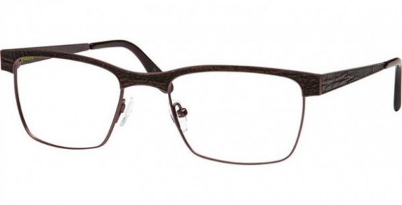 Glacee GL6731 Eyeglasses, C3 CHOC/LEATHER