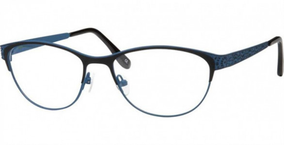 Glacee GL6728 Eyeglasses, C3 BLACK/LT BLUE