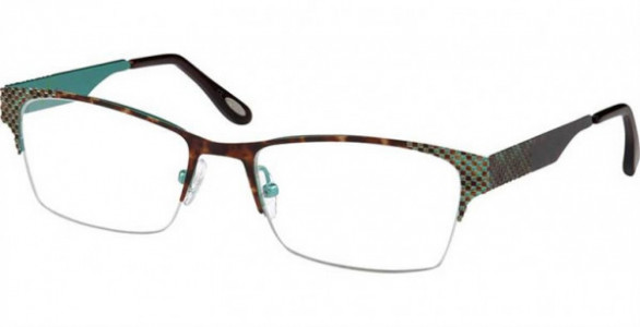 Glacee GL6716 Eyeglasses, C3 BROWN DEMI/MINT