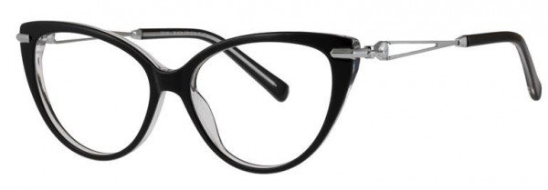 Grace G8146 Eyeglasses, C3 BLKCRYS/PLATINM