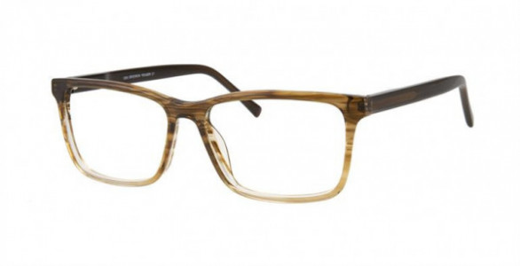 Gridiron YEAGER Eyeglasses, C1 BROWN STRIPE