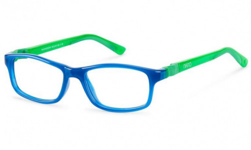 Nano Vista CREW 3.0 Eyeglasses, NAO3020246 CRYSBLU/GRN