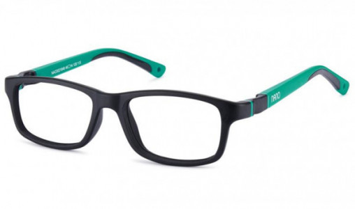 Nano Vista CREW 3.0 Eyeglasses, NAO3021846 BLK/GRN TRQS