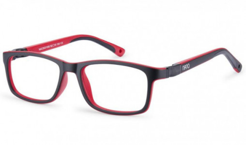 Nano Vista FANGAME 3.0 Eyeglasses, NAO3031550 BLK/RED