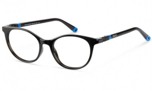 Nano Vista GLITCH 3.0 Eyeglasses, NAO3150450 CRYS BLK/BLU