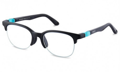Nano Vista JET Eyeglasses, NAO3190446 BLK/TURQ