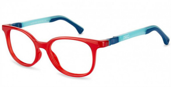 Nano Vista PIXEL 3.0 Eyeglasses, NAO3070946 CRYS RED/BLU GLO