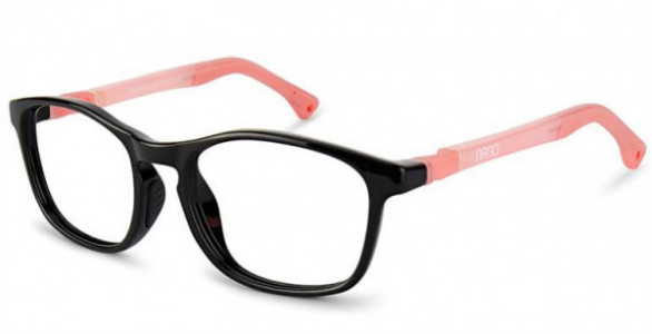 Nano Vista POWER UP 3.0 Eyeglasses, NAO3080850 BLK/PNK GLO