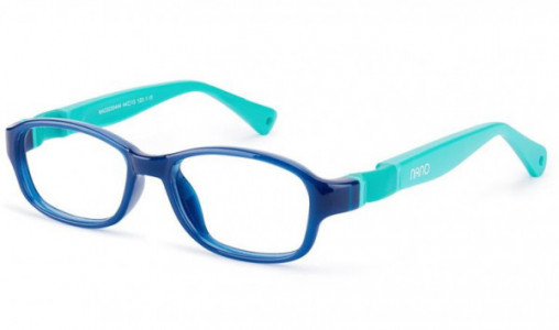 Nano Vista TWITCH 3.0 Eyeglasses, NAO3230444 CRYS BLU/TRQS