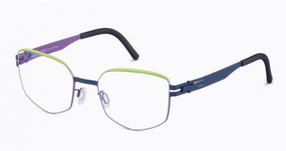 Ovvo Optics 6027 Eyeglasses, C1 6D8 DEEP SEA/LILAC/LIME