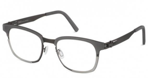 Ovvo Optics 6011 Eyeglasses, C1 COAL W/ IRON MATTE SMOKE MATTE 440C