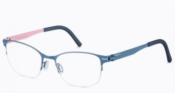 Ovvo Optics 3989 Eyeglasses, C1 SLATE BLUE/FLAMINGO 21C/507C