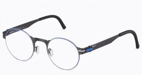 Ovvo Optics 3931 Eyeglasses, C1 BLACK MATTE/COBALT  50P/44A