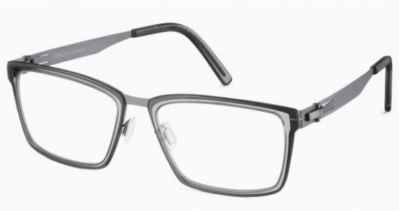 Ovvo Optics 3793 Eyeglasses, C1 85 GRAPHITE W/SMOKE GRAY