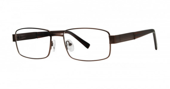 Modern Optical ADJOURN Eyeglasses, Matte Brown/Brown