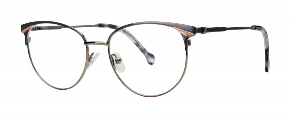 Fashiontabulous 10X271 Eyeglasses, Plum/Rose/Silver