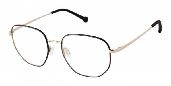 One True Pair OTP-185 Eyeglasses, M200-BLACK GOLD